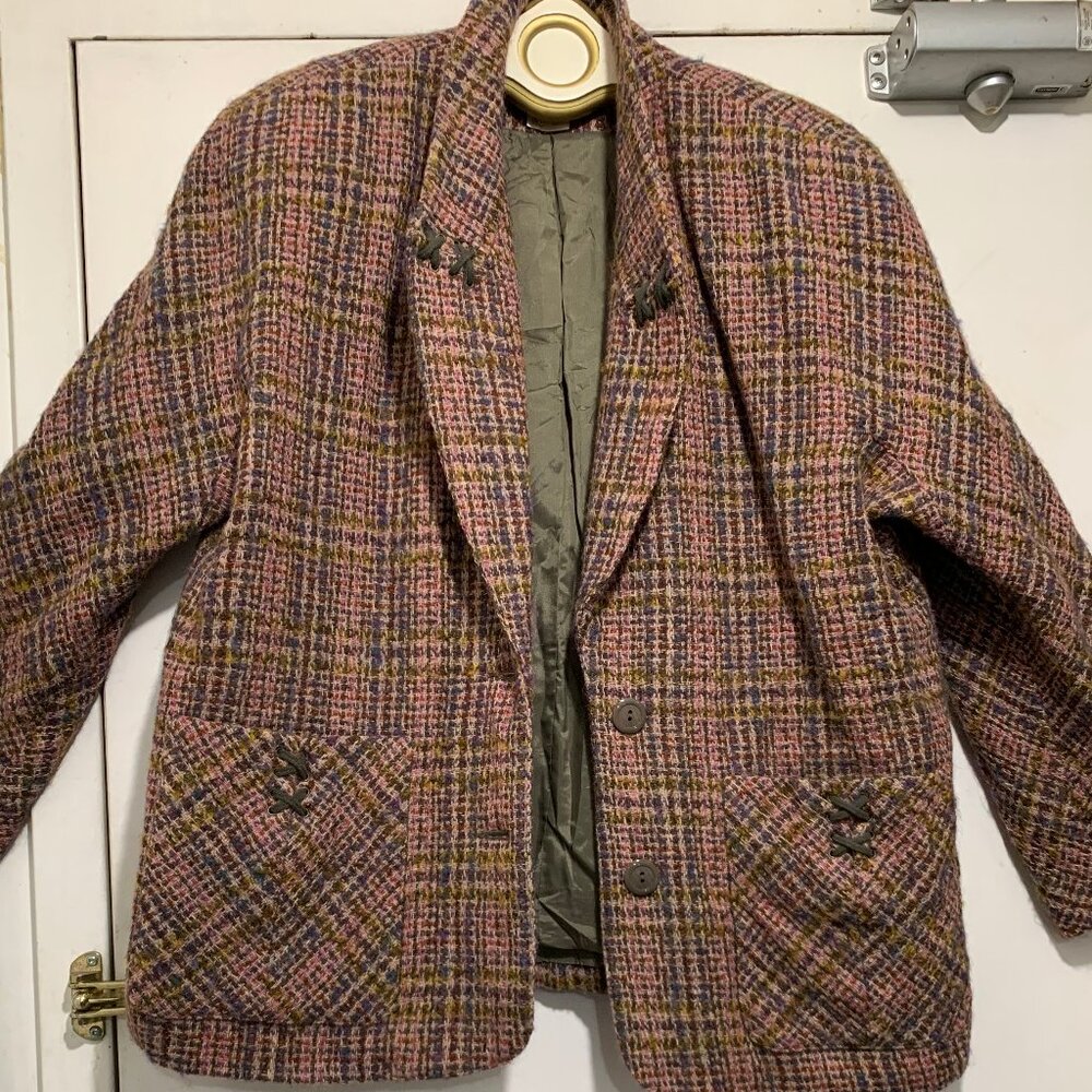 VINTAGE SIMON CHANG TWEED JACKETS SIZE 10